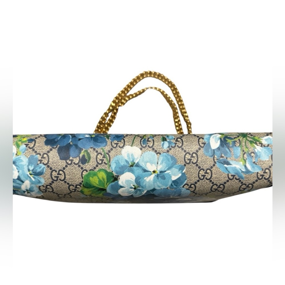Gucci Padlock GG Supreme Monogram Blooms Shoulder Bag - Picture 3 of 4